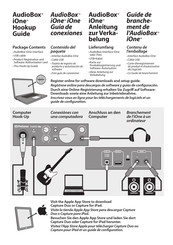PRESONUS AudioBox iOne Hook-Up Manual