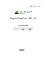 Seagate BarraCuda 510 SSD Product Manual