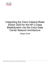 Cisco Catalyst Blade 3020 Design Manual