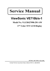 ViewSonic VE710s-1 Service Manual