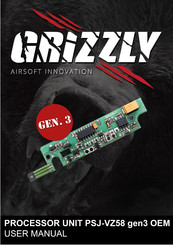 Grizzly PSJ-VZ58 gen3 OEM User Manual