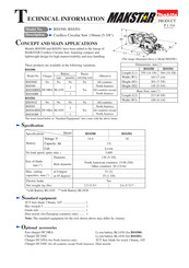 Makita BSS500RFE Technical Information