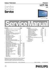 Philips 32PFL7332/93 Service Manual