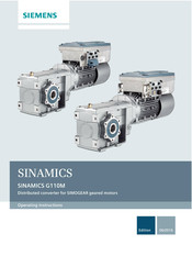 Siemens SINAMICS G110M Operating Instructions Manual
