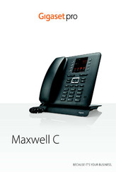 Gigaset Pro Maxwell C User Manual