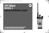 Motorola APX 6000XE 2 Quick Reference Manual