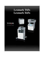 Lexmark T65 Series Product Study Manual