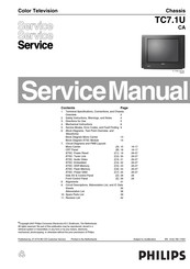 Philips TC7.1U CA Service Manual
