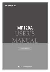 Kurzweil MP120A User Manual
