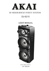 Akai DJ-8215 User Manual