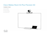 Cisco Webex Room Kit Plus Precision 60 Installation Manual