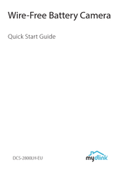 D-Link DCS-2800LH-EU Quick Start Manual