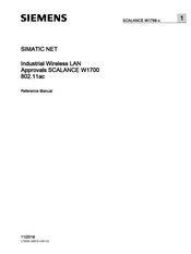 Siemens SCALANCE W1788 Series Reference Manual