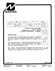 NAPCO Magnum Alert 2600 Operating Manual