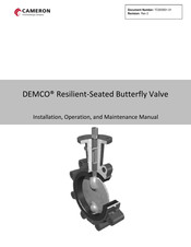 Cameron Demco Installation, Operation & Maintenance Manual