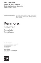 Kenmore 253.22042 series Use & Care Manual