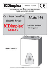 Dimplex ASCARI MA12 Installation And Servicing Instructions