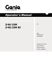 Genie Z-40/23N Operator's Manual