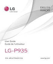 LG P935 User Manual