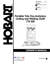 Hobart 770 500 Owner's Manual