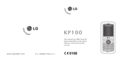 LG KP100 User Manual