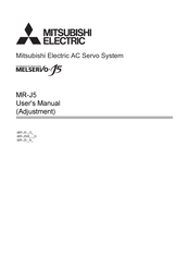 Mitsubishi Electric MELSERVO J5 Series User Manual