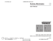 Extron Electronics RGB 326 User Manual