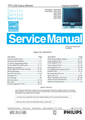 Philips 170X7FB/93 Service Manual