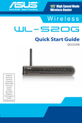 Asus WL-520G Quick Start Manual