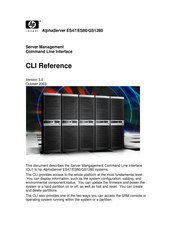 HP AlphaServer ES47 Cli Reference Manual
