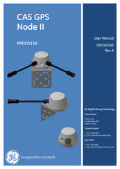 GE CAS GPS Node II User Manual