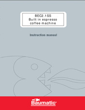 Baumatic BEC2.1SS Instruction Manual