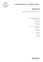 Audio-Technica ATUC-58H Instruction Manual