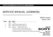 Sony KDL-50W8 C Series Service Manual