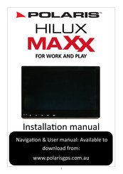 Polaris Hilux Maxx User Manual