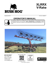 Alamo BUSH HOG XLRRX Series Operator's Manual