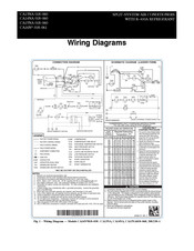 Carrier CA14NA 018--060 Wiring Diagram