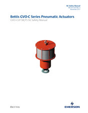Emerson Bettis GVO-C Series Sil Safety Manual