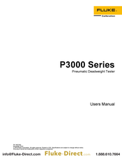 Fluke P3015P User Manual