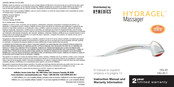 HoMedics HydraGel HG-2 Instruction Manual And  Warranty Information