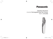 Panasonic ER-GK60 Operating Instructions Manual