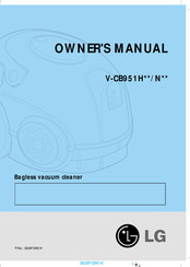 LG V-CB951N Series Owner's Manual