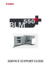 Canon BLM 550+ Service Support Manual
