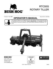 Bush Hog RTC50G Operator's Manual