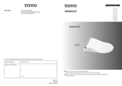 Toto WASHLET TCF802C2G Instruction Manual