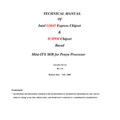 Jetway NF93 Series Technical Manual