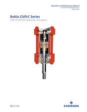 Emerson Bettis GVO-C Series Operation And Maintenance Manual