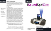 HoMedics iSoundSpa Max SS-8000 Instruction Manual And  Warranty Information