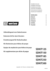 Vetus SDKIT150 Installation Instructions Manual