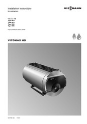 Viessmann Vitomax HS M75 Installation Instructions Manual